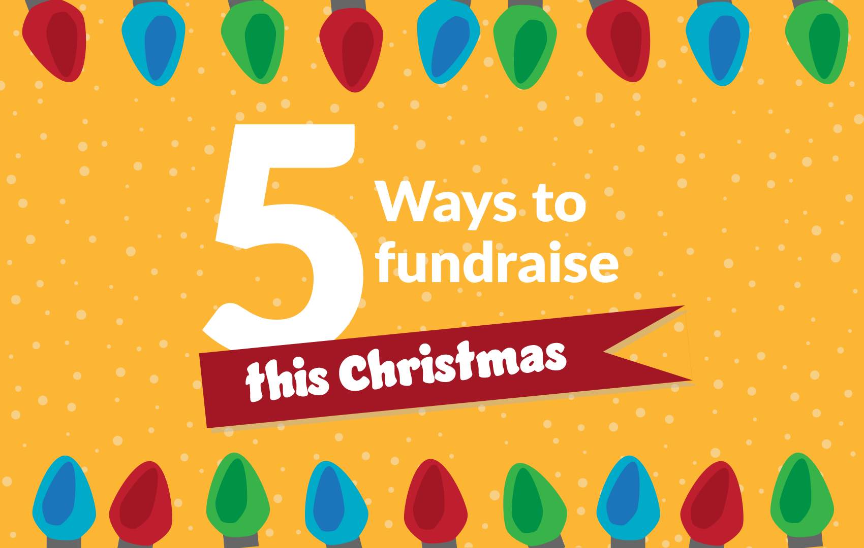 5 ways to fundraise logo